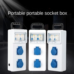Industrial Mobile Portable Small Electric Box Leakage protection <b>Switch</b> Box Combination Socket Box - Product Image 3