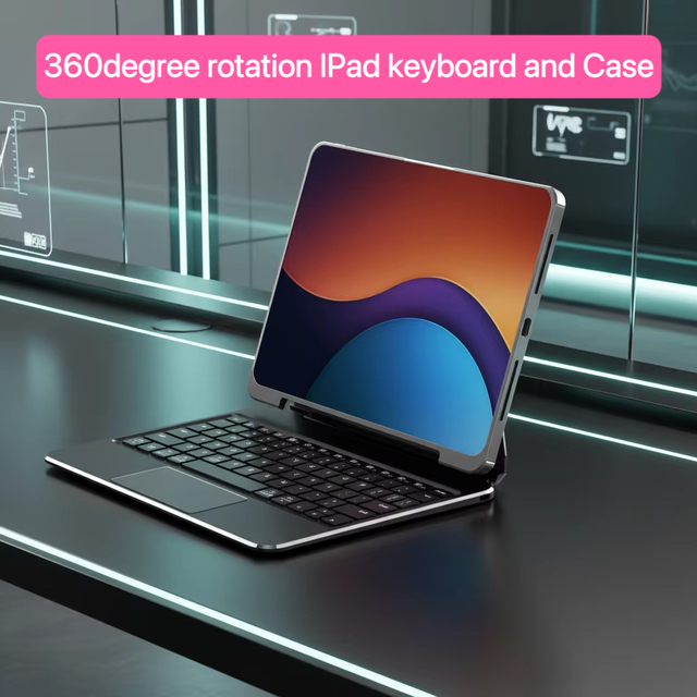 Detachable Keyboard Case for 11inch iPad Pro Magnetic Slim Cover with Built-in Keyboard, Versatile Tablet Protective Case
