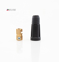 Fabricant de chalumeau de soudage pièces de rechange prise de câble en cuivre 35-50 pour torche de soudage TIG