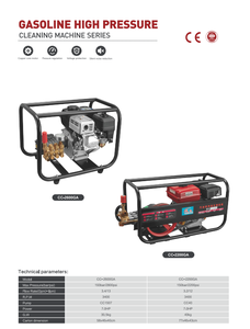 Nuova Idropulitrice a Benzina Certificata CE 5000W 150 BAR 7 HP Automatica con Pompa Laterale in Rame per Uso Domestico - Product Image 3