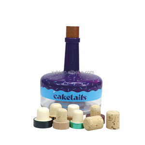 Bouteille en verre <span class=keywords><strong>vide</strong></span> de gin boissons alcoolisées vodka transparent <span class=keywords><strong>bouchon</strong></span> de bouteille en verre classique pour bouteille de <span class=keywords><strong>vin</strong></span> liqueur - Product Image 2