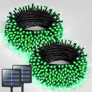 <span class=keywords><strong>Luces</strong></span> Solares de Halloween Naranjas y <span class=keywords><strong>Moradas</strong></span>, 8 Modos, Impermeables para Decoración de Árbol de Navidad y Halloween - Product Image 2