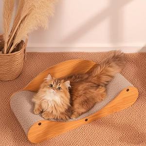 Extra-<strong>Large</strong> Modern/Classic U-Shaped <strong>Cat</strong> <strong>Scratching</strong> Board Wear-Resistant Paper Sofa Bed Toy Chip-Free Combined <strong>Cat</strong> Scratch <strong>Post</strong> - Product Image 4