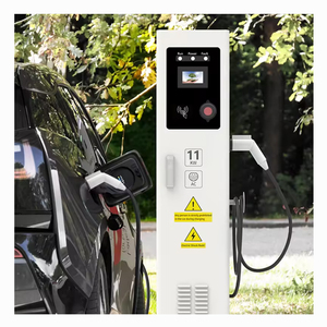 Ev Charging Station Fabricantes 22kw Usuário Amigável Tipo 2 e Gbt Duas Armas Destino Carregador - Product Image 5
