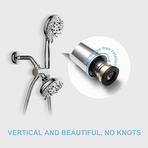 Tubería de ducha de PVC plateada al por mayor para el hogar, cabezal de ducha tipo lluvia, tubería de ducha engrosada a prueba de explosiones - Product Image 5