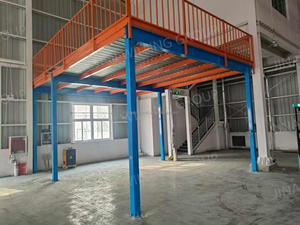 Warehouse Multi-Layer Attic <strong>Storage</strong> Heavy Duty Rack Supported Steel <strong>Mezzanine</strong> <strong>Floor</strong> for Sale - Product Image 3