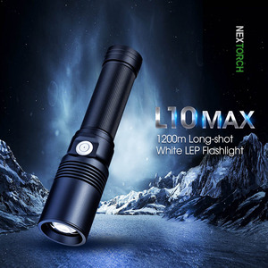 Nextorch L10 Max accessoire de chasse 1km LEP blanc lumière Laser ours LED lampe de poche tactique pour la recherche et la chasse - Product Image 2