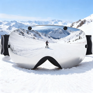 BE NICE Mix Color Full UV400 Protection Spherical <span class=keywords><strong>Ski</strong></span> Goggle Unisex Snow Goggles for Snowboarding and Skiing SNOW - 2300 - Product Image 5