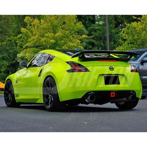 สปอยเลอร์หลังคาร์บอนไฟเบอร์ทรง Nismo GT แบบชั้นเดียว ลายทอ 3K/6K/12K ผิวเงาและด้าน สำหรับรถยนต์นิสสัน 370Z Z34 ปี 2008-2019 - Product Image 2