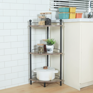 <span class=keywords><strong>Table</strong></span> d'appoint moderne <span class=keywords><strong>en</strong></span> bois et métal personnalisée avec étagères pour canapé-lit - Product Image 4