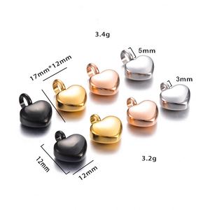 Kalung Guci Kremasi untuk Abu Jenazah, Liontin Baja Anti Karat Vintage, Rantai Penyimpan Hati, Perhiasan Kenang-kenangan Kremasi, Hadiah - Product Image 6