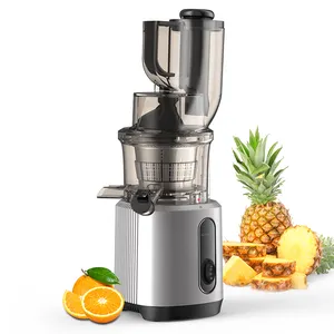 Rinse Clean No Scrub Multifunctional Easy Assembly Big Mouth Hopper to Fit Whole Fruits Vegetables Electronic Juicer Machine
