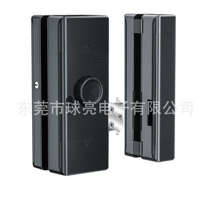 Qiuliang Electronics Glass Door <b>Lock</b> QL-G10S Fingerprint Password Card <b>Key</b> Smart <b>Lock</b> For Office Use - Product Image 3