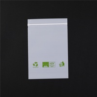 Sacs d'emballage refermables en plastique PLA biodégradable et compostable à 100 %, écologiques et personnalisés, avec logo, pour vêtements