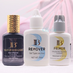 กาวต่อขนตาปลอมจากเกาหลี ib glue 5 มล. น้ำยาล้างกาวต่อขนตา ib bonder 15 มล. สำหรับกาวต่อขนตา - Product Image 2