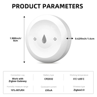 Zigbee 3.0 capteur de niveau d'eau intelligent sans fil maison intelligente détecteur d'alarme de fuite d'eau capteur d'alerte d'inondation