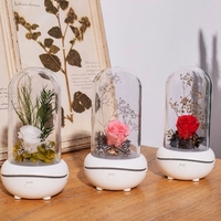 Décoration Petit Parfum Aromatheray Diffuseur avec Batterie Diffuseur d'Huiles Essentielles Humidificateur pour Bureau à Domicile