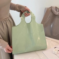 Sacs Cabas en Plastique LDPE Écologiques Haute Qualité Transparents pour Cadeaux 20cm X 20cm Logo Personnalisé