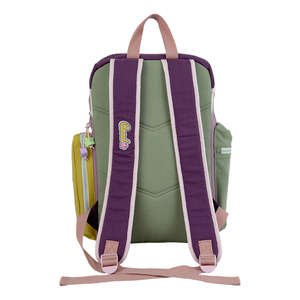 <span class=keywords><strong>Mochila</strong></span> <span class=keywords><strong>Escolar</strong></span> Ecológica de Algodón para Niños y Niñas - Correas Ajustables, Compartimento para Portátil, <span class=keywords><strong>Mochila</strong></span> Resistente de Lona - Product Image 5