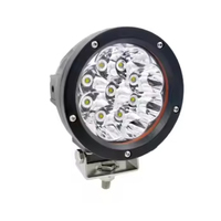 E-mark R10 rond hors route Led conduite lumière 6 pouces faisceau de tache 45W 9LED blanc voiture Led lampe de travail système d'éclairage automatique 12V 24V