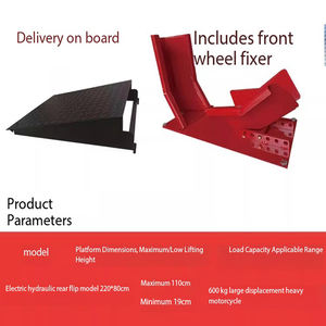 رافعة دراجات نارية ثقيلة بسعة 400 كجم، آلة رفع للمركبات الترفيهية متعددة الاستخدامات مع منصة ممتدة، صنع في الصين، حاصلة على شهادة CE - Product Image 5