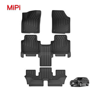 Alfombrilla de coche TPE para todo tipo de clima, alfombrilla antideslizante 3D para suelo de coche, revestimientos impermeables para coche, revestimientos de suelo fáciles de limpiar para <span class=keywords><strong>Audi</strong></span> Q6 2024 6 asientos - Product Image 1