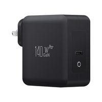 Chargeur rapide USB-C PD3.1 GaN 140 W avec prise murale australienne, port unique, type C 140 W pour Apple MacBook Mac Book Pro Laptop