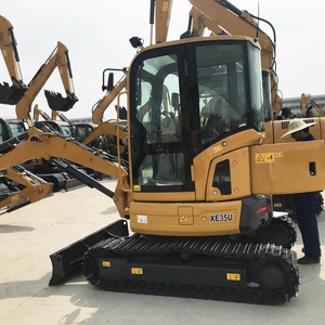 Miniexcavadora Original de 3.5 Toneladas en Oferta, Diseño de Cola Corta con Cabina - Product Image 1