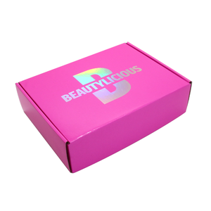 Boîtes d'expédition en carton ondulé de couleur rose avec logo personnalisé, boîtes de colisage, boîtes cadeaux pour cils, perruques, cosmétiques, outils de maquillage - Product Image 4