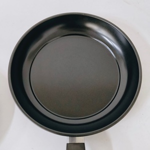 Bộ chảo chống dính 3 món thiết kế hiện đại màu đen, chất liệu sắt, dành cho bán buôn xuyên biên giới - Product Image 4