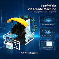 Máquina de Simulación de Parapente VR para Dos Jugadores, Plataforma de Movimiento 3 DOF de Aluminio de Alta Calidad para Interiores, Uso Comercial Popular