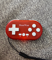 Q36XDV Mini Gamepad Kontrol Game Genggam Konsol Game Portabel Pengontrol Saku untuk Nintendo Switch PC Windows Android MacOS