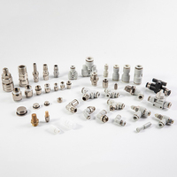 Conector Neumático Rápido Serie SPM de SHINYEE, Adaptadores de Conexión Rápida Neumáticos, Cuerpo de Plástico y Cobre, -10 a 80 de Funcionamiento
