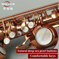 Popular Grade Classic Structure Gold Lacquer the Tone Is Magnetic and Warm Woodwind Instrument X3 Eb Alto Saxophone