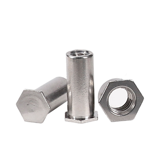 Rivet à trou aveugle en acier inoxydable 303, rivet traversant, colonne <span class=keywords><strong>de</strong></span> fixation hexagonale, écrou <span class=keywords><strong>de</strong></span> serrage, vente en gros M3 - Product Image 3