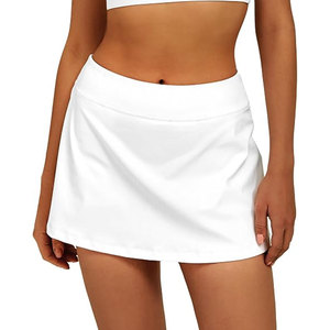 Solid Color Netball Team Match <b>Skirt</b> For Women Lightweight Sportswear Athletic Wear Breathable Summer Apparel Netball <b>Skirt</b> - Product Image 1