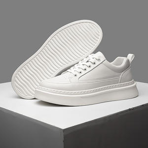 Zapatillas Deportivas Blancas para Hombre, Primavera 2026, con Cordones, Transpirables, con Forro de Malla, Resistentes, con Amortiguación y Suela Gruesa - Product Image 3