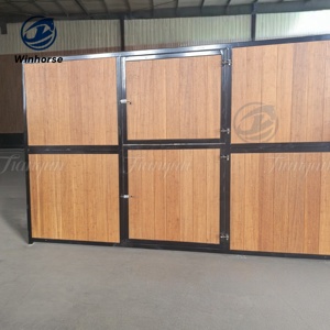 Divisor de Espacios para Establos de <span class=keywords><strong>Caballos</strong></span>, Resistente, con Relleno de Bambú, Duradero y Eficiente, para Diseño de Establos Ecuestres Modernos - Product Image 2