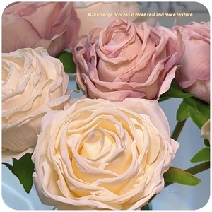 Fiori Artificiali di Seta Fatti a Mano Lychee <span class=keywords><strong>Rose</strong></span>, Decorazioni Effetto Umido per Tavolo da Pranzo e Soggiorno - Product Image 3