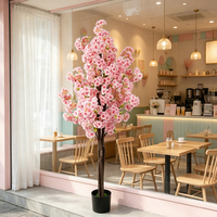 Direkt vom Hersteller Dekorative Blumen Künstlicher Kirschblütenbaum Seiden-Kunstblumen Hochzeitsblumenarrangements Eventdekoration