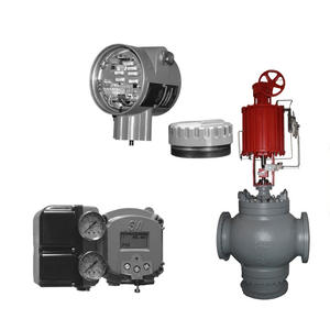 Válvula de Control de Bola Digital Baker Hughes 21000 41005 con Potenciador BR200/BR400 y Posicionador Masoneilan SVI2-21123121 - Product Image 3