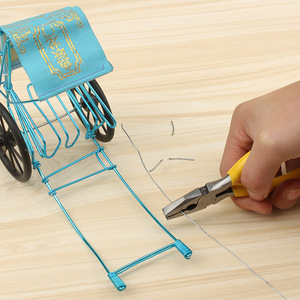 Плоскогубцы <span class=keywords><strong>MYTEC</strong></span> Meike Mini с заостренными губками, 5 дюймов, ручной работы, изогнутые, из высокоуглеродистой стали, инструмент для DIY - Product Image 4