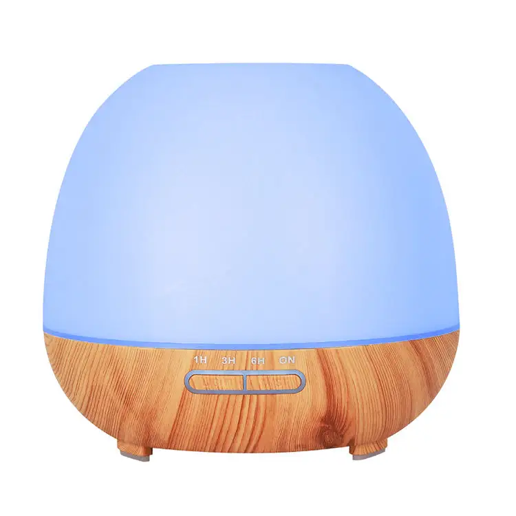 2024 produit vert de mode chaude de diffuseur de brumisation d'eau humidificateur de brume fraîche avec purificateur d'air de lumière LED pour salon hôtel