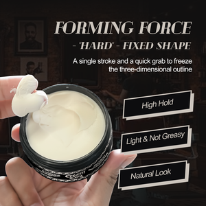 Cera en Crema para Hombre, Fórmula Reutilizable, con Etiqueta Personalizable, Ecológica, para Barbería y Salón, Aspecto Natural, Acabado Mate - Product Image 5