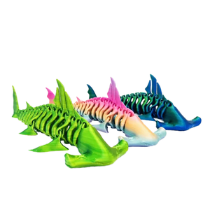Modèles d'animaux articulés imprimés en 3D personnalisés - Jouets amusants pour les amateurs d'art de 7 à 12 mois - Emballage d'origine - Fabriqué en Chine - Product Image 2