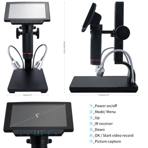 <span class=keywords><strong>Andonstar</strong></span>-microscopio <span class=keywords><strong>Digital</strong></span> para reparación de reloj de teléfono, herramienta de soldadura PCB, USB, ADSM302 - Product Image 2