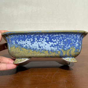 Vasi in Ceramica Rettangolari Grandi Stile Retrò Eleganti per Bonsai, Ecologici, Fatti a Mano, Smaltati, per Giardino - Vendita all'Ingrosso - Product Image 4