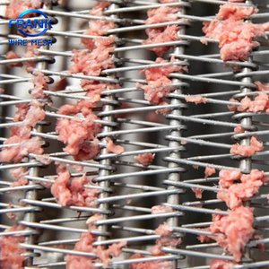 สายพานลำเลียงลวดตาข่ายสแตนเลสสำหรับเคลือบเนื้อไก่ ช็อกโกแลต พิซซ่า - Product Image 3