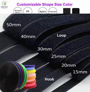 Bande adhésive à boucles auto-agrippantes résistante à la chaleur et ignifuge, 100% nylon, marque WENHAO, taille personnalisée - Product Image 4