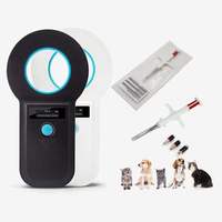 Lector RFID de animales de 134,2 Khz, 125Khz, escáner de microchip para perros y gatos, EMID 11784/85 ISO, registro de etiquetas de microchip para perros y peces